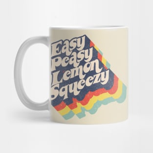 easy peasy lemon squ Mug